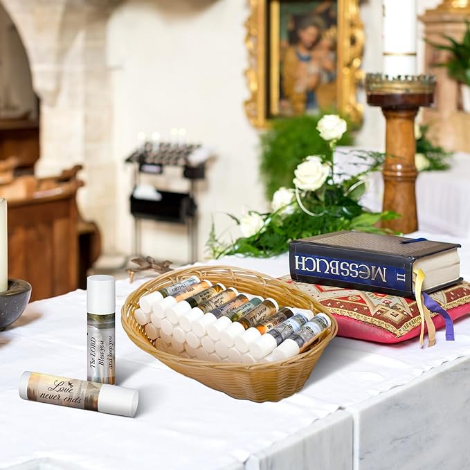 50 Pcs Lip Balm with Scripture Styles