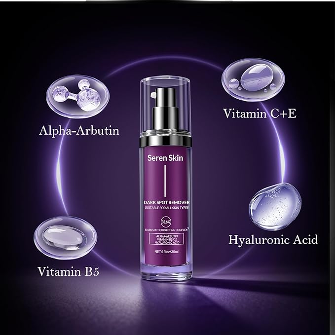 Dark Spot Remover for Face and Body, Dark Spot Correcting Glow Serum for Hyperpigmentation Treatment, Melasma, Sun Spots & Age Spots, Brightening Dark Spot Corrector Serum to Even Skin Tone, 1 fl. oz