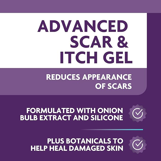 ALOCANE Advanced Scar and Itch Relief Gel - Fast-Acting Formula for Soothing Itching, Reducing Scars & Promoting Skin Healing – 0.7 oz