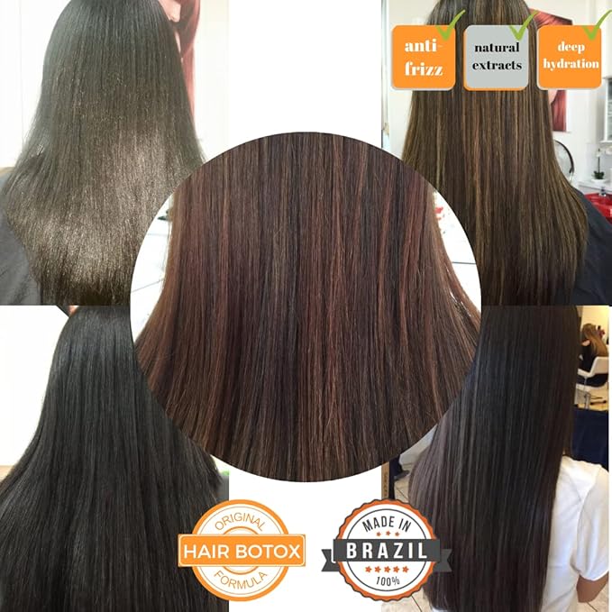 KERAZON Brazilian Hair BTX Treatment mask 32oz 946ml provides repair for damaged, dry, smoothing. New packaging, original formula. Salon size