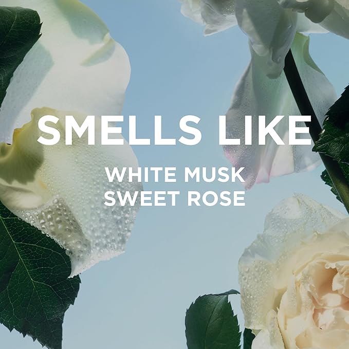 By Rosie Jane Body Wash (Rosie) - Hydrating Body Wash Made with White Musk & Sweet Rose - Supports Skin Elasticity & Builds Collagen - Vegan & Non-Toxic (8 Fl Oz)