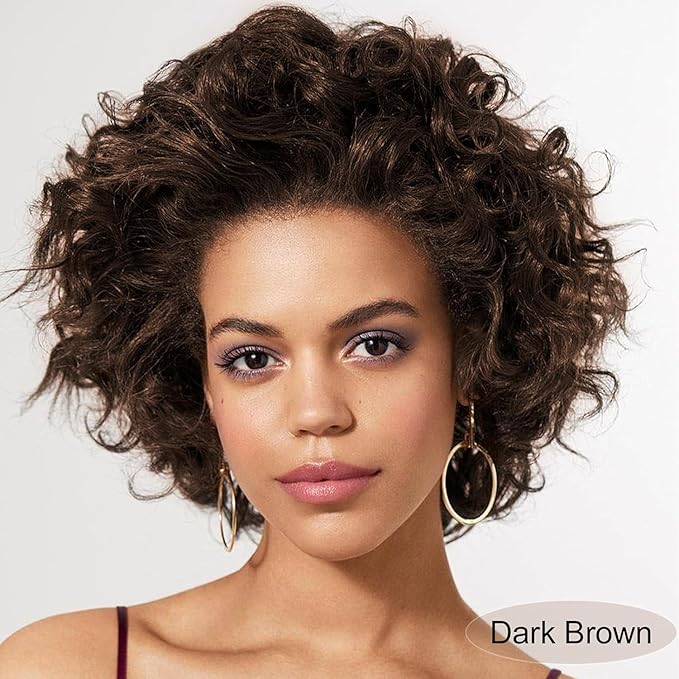 Dark Brown Hair Dye Shampoo 3 in 1 for Gray Hair, Long-lasting & Natural Hair Color Shampoo, Herbal Ingredients Natural Shampoo Hair Dye Effect in Minutes, Gifts for Men Women 500ml