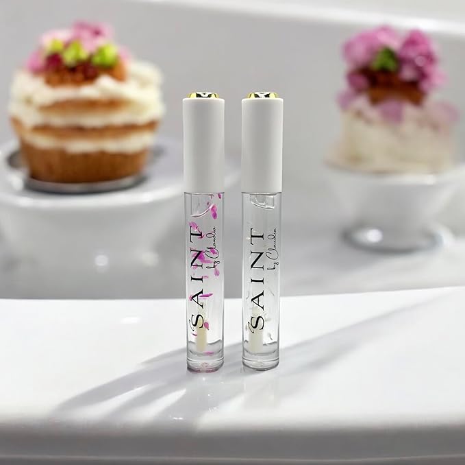 Birthday Cake Flavor Lip Oil - Nourishing And A High Shine Finish, Infused With Shea Butter, Antioxidants and Vitamin E, Vegan & Cruelty-Free
