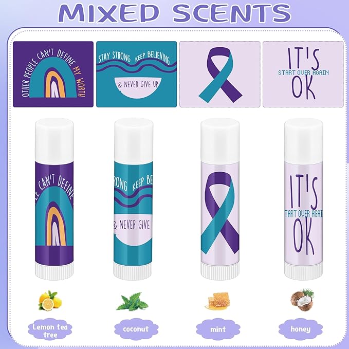 Fumete 50 Pcs Suicide Prevention Awareness