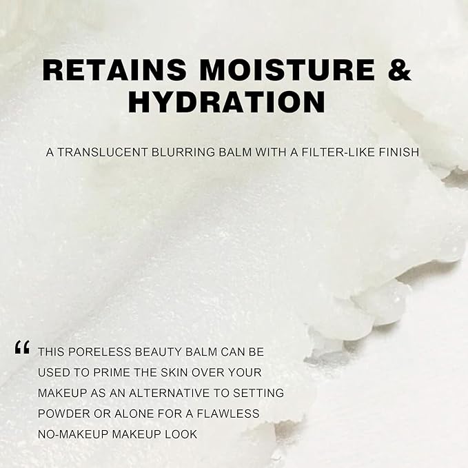 Beauty Poreless Setting Powder, Two Color Cream Translucent Skin Downy