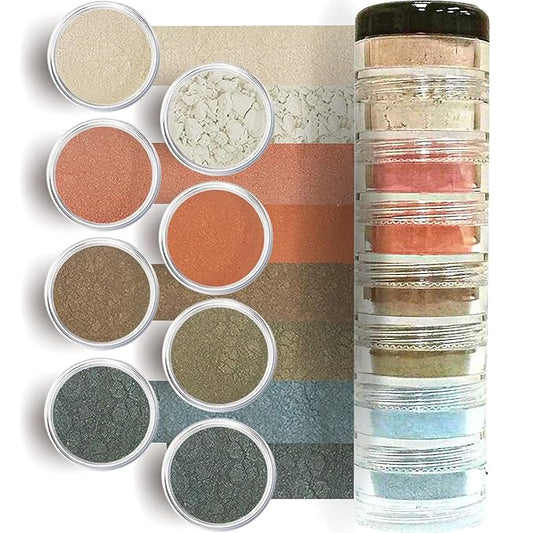 Loose Mineral Eyeshadow and Contouring Palette - Manhattan