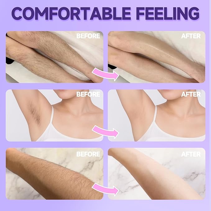 Facial Hair Removal Cream, Body Hair Removal Cream,Crema depiladora para mujer, Unisex Depilatory Lotion with Spatula – Smooth Skin