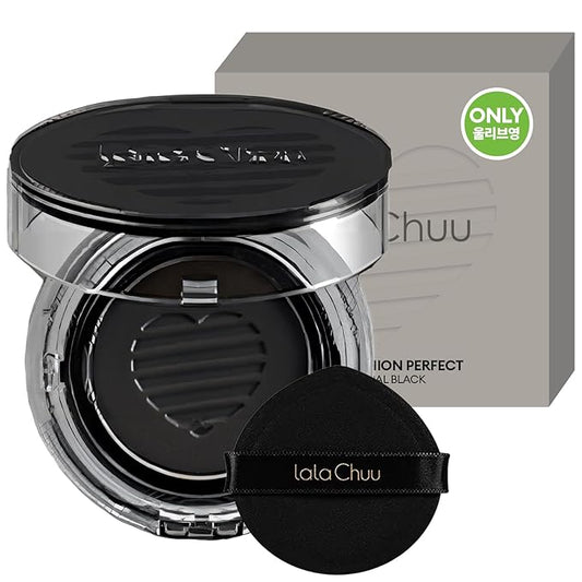 LALACHUU Hairline Powder Waterproof Concealing Hair Loss Instantly Root Touch Up for Women & Men Sweatproof Stain Proof for 120 Hours 0.32 Ounce, Natural Black