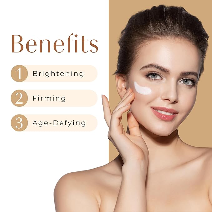 Miss Universe Skincare Light Up Eye Cream .46 oz, Firming Under Eye Cream for Dark Circles and Puffiness, Under Eye Brightener Face Cream for Women, Facial Skin Care Product with Hyaluronic Acid