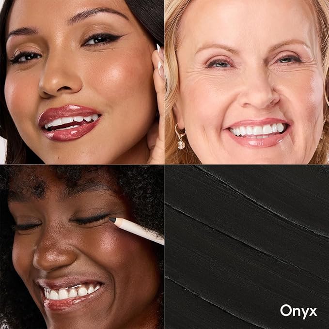 Ravie Beauty Soft Definition Longwear Eyeliner Pencil – Soft, Blendable, Waterproof & Smudge-Resistant Eye Liner for Everyday Natural Look – Vegan, Cruelty-Free, Clean Formula (Onyx)