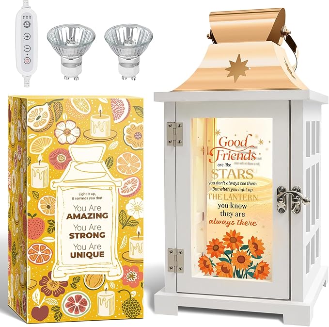 Best Friend Birthday Gifts for Women - Candle Warmer Lamp with Timer Dimmer,Birthday Gifts for Women Mom Sister,House Warming Gifts,Wax Warmer for Scented Wax Jar Candles