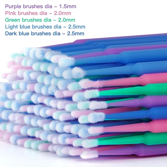 Cuttte 500pcs disposable micro swabs