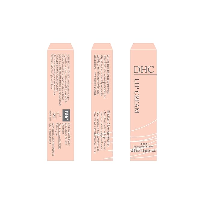 DHC Lip Cream 3 pack, Ultra-Moisturizing,
