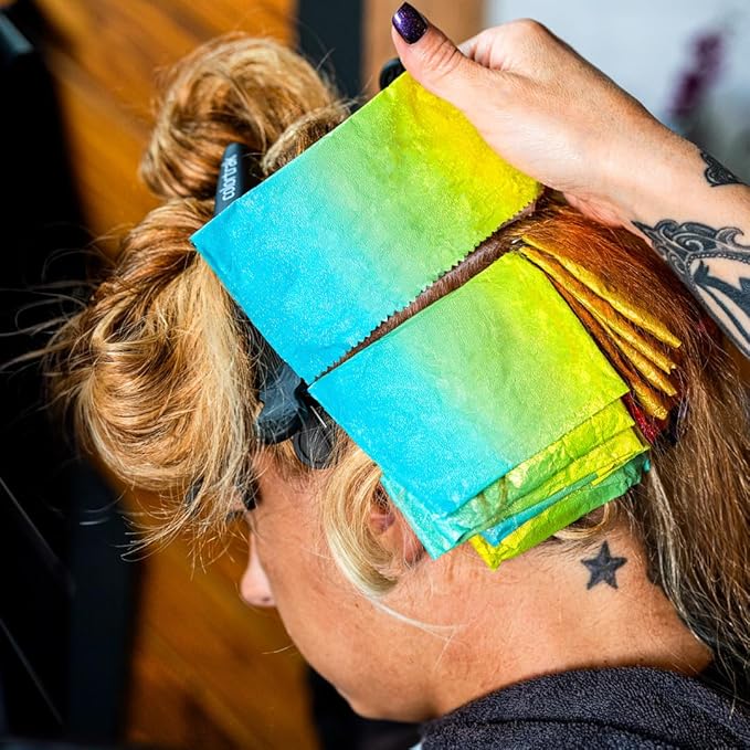 Colortrak Blue/Yellow Gradient Pop-up Foil