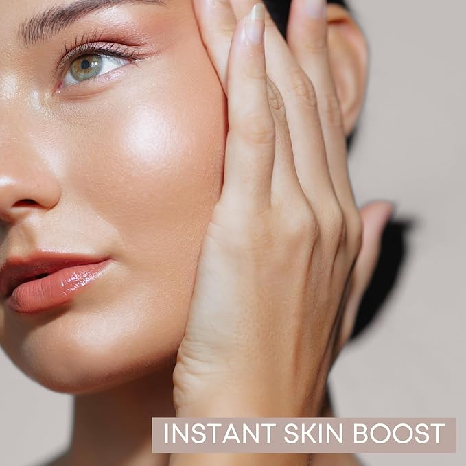 Gle Skincare Super Hydro Boost Moisturizer with 5% Vitamin C & Olive Squalane Oil, Moisturizer for Fine Lines, Uneven Tone and Acne-Prone Skin, Fragrance-Free & Paraben-Free 1.7 Fl Oz.