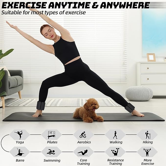 Ankle Weights for Women 2 Lbs 2 (1 (1 Lb