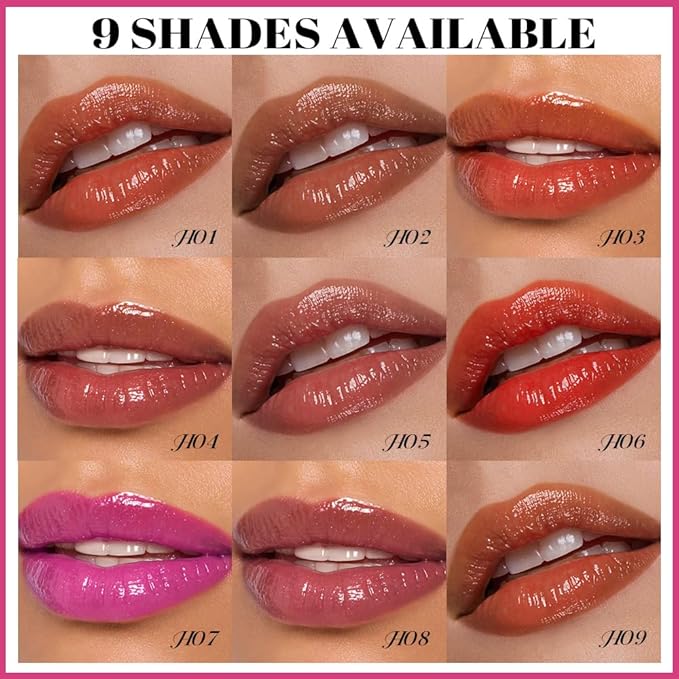 evpct Bright Red Matte Liquid Lipstick Lip Liner Set with Moisturize Lip Oil, 2 in 1 Lipgloss Tints Lipstick Long Lasting Makeup for Women, High Pigmented Lips Stain 24hr Original Smudge Proof labial