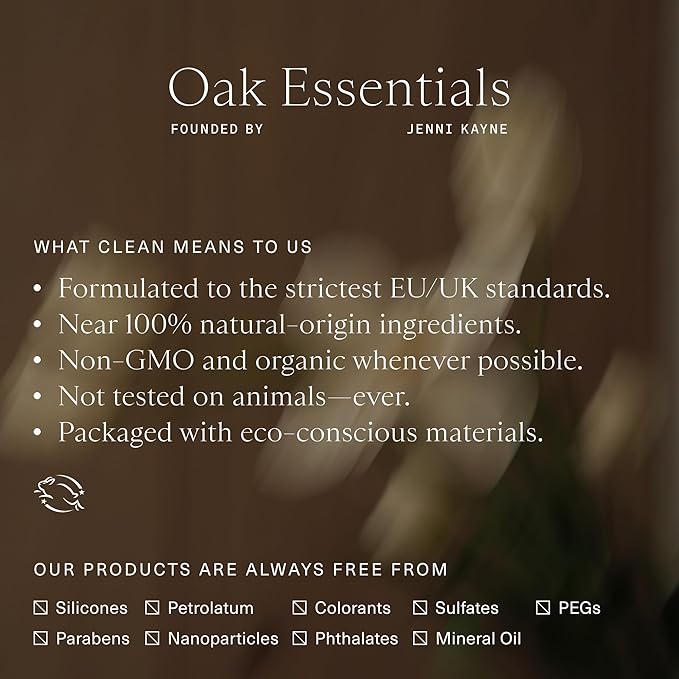 Oak Essentials Daily Vitamin C Serum | Face Serum for Even Skin Tone with Stable Vitamin C, Squalane & Plankton Extract, 1 Oz
