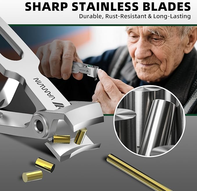Toenail Clippers for Seniors Thick Toenails, Large Toe Nail Clippers for Men Thick Nails with 37mm Wide Opening, Heavy Duty Ingrown Toenail Clippers with Long Handle Sharp Slanted Nail Cutter