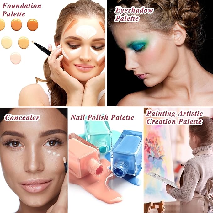 4 in 2 Set Makeup Mixing Palette, Makeup