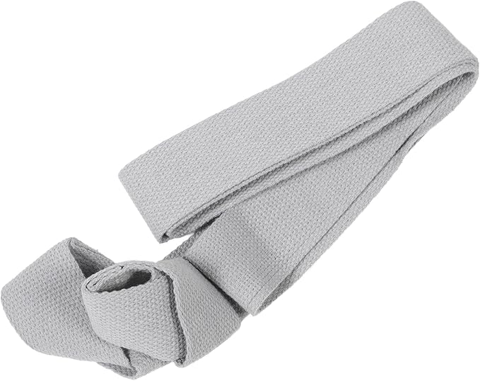 Yoga Mat Strap Nylon Adjustable Carrying Sling Shoulder Strap for Yoga Mat Storage and Travel Gray