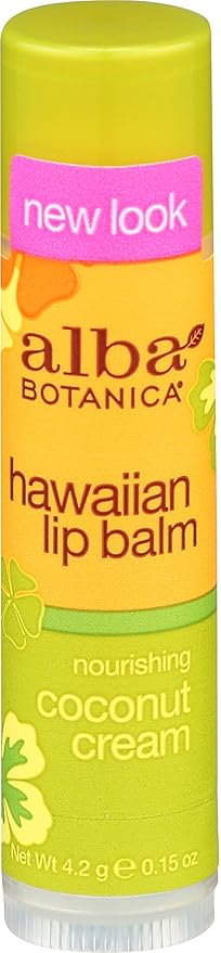 Alba Botanica Hawaiian Coconut Cream Lip oz