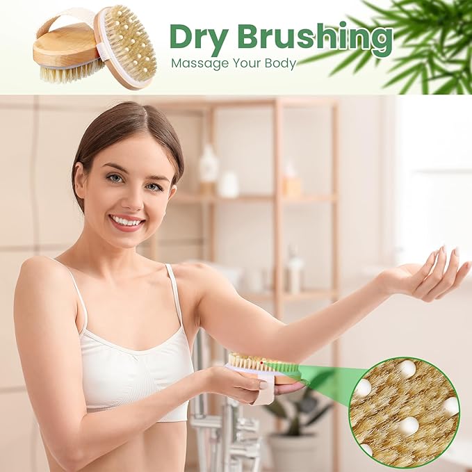 Gejoy 10 pcs dry brushes