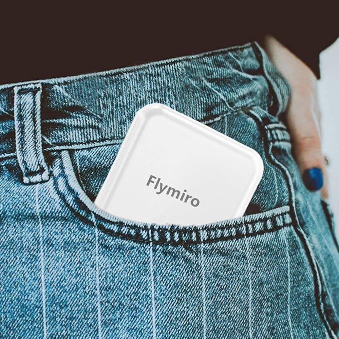 Flymiro Compact Mirror, 1x/3x Magnification Mini Mirror for Purse, Pocket, Handheld, Stocking Stuffers, Travel Makeup, 2-Sided Foldable, Small Mirror with Led Lights