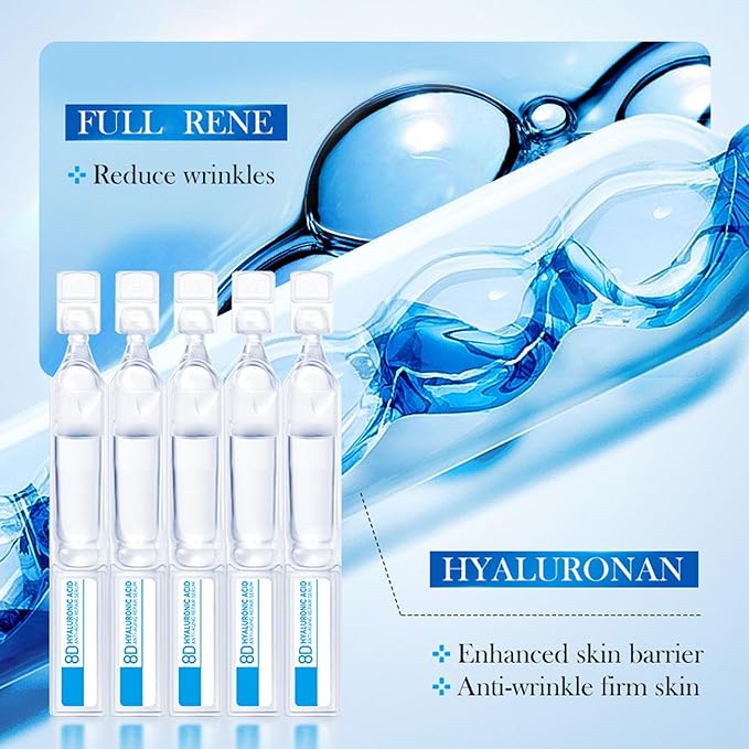 8D Hyaluronic Acid Face Care Set, Hydrating