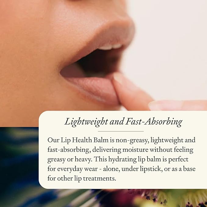 MARK Los Angeles - Lip Health Balm - Plant Flavonoid Complex - For Dry, Cracked Lips - Helps Cold Sores - Intense Daily Moisture - Soft, Smooth & Hydrating - Lightweight, Nourishing Formula - 0.17 oz