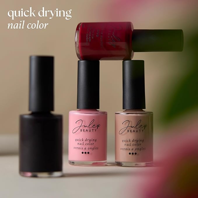 Julep Quick Drying Nail Color | Berry Mysterious | Fast-Drying, Chip-Resistant Nail Polish with High-Shine Finish