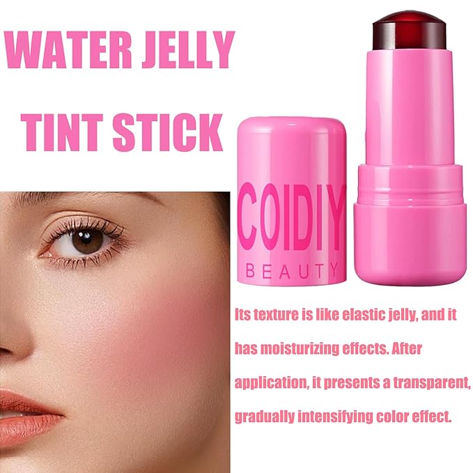 Milk Cooling Water Jelly Tint, Makeup Lip Tint Cooling