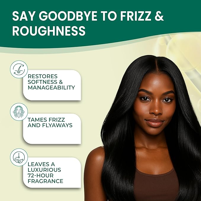 Collagen Shea Butter Restorative Hair Treatment Mask for High Porosity Hair, Ultimate Repair Formula For Dry Damaged and Weak or Hair Breakage, Sulfate-Free, Salon Quality-Home Care,16.9 Fl Oz