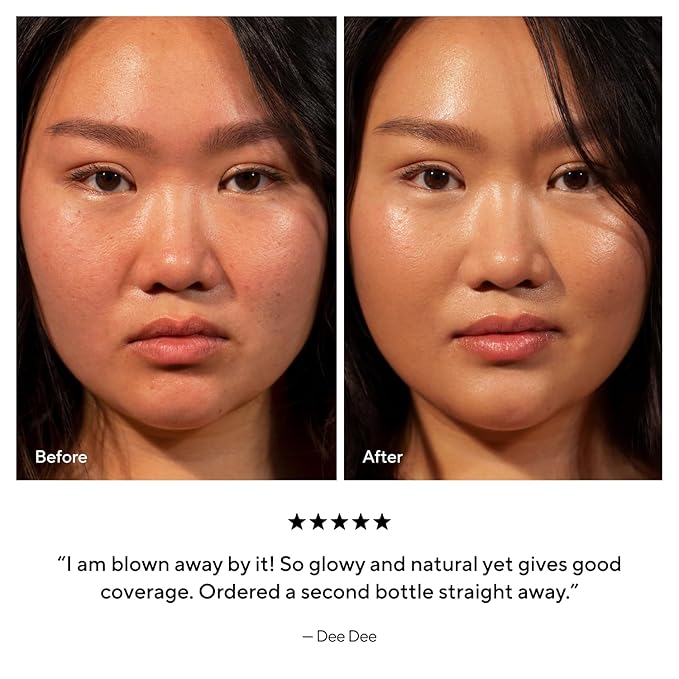 MÁDARA Organic Skincare | Skin Equal Soft Glow Foundation SPF15 Sand 40-30 ml, Mineral foundation with hyaluronic acid, Buildable medium coverage, Dewy foundation, Vegan, COSMOS natural certified