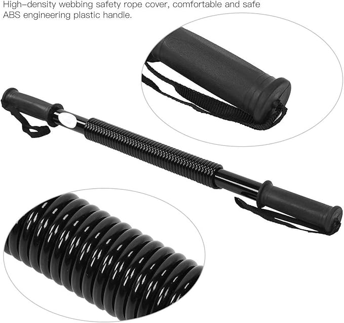 Spring Steels Man Spring Exercise Bar Comfortable Spring Fitness(30kg)