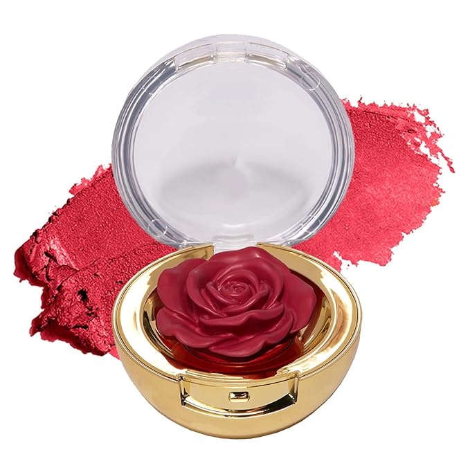 Winky Lux Cheeky Rose Cream Blush – High Pigment, Weightless Color for Cheeks, Effortlessly Blendable Makeup with Vitamin E, Neutral Mauve, Dodgy