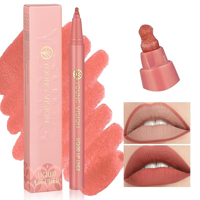 YOUNG VISION Gourd-Shaped Precision Liquid Lipstick & Lipliner YOUNG