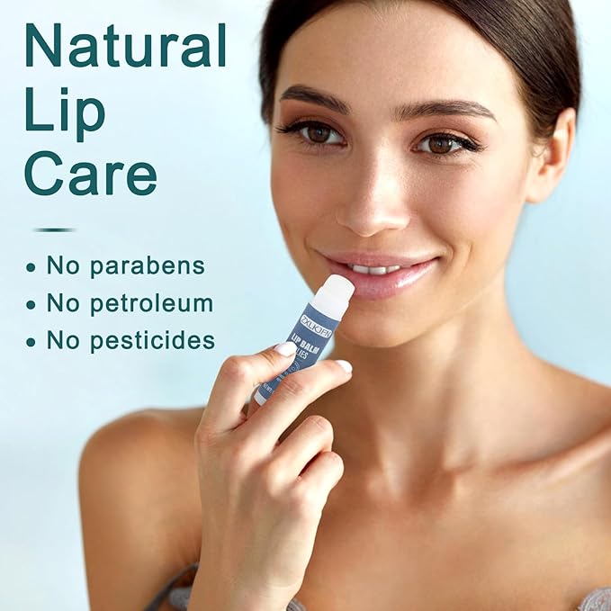 Organic Lip Balm Set - 3 Non-GMO