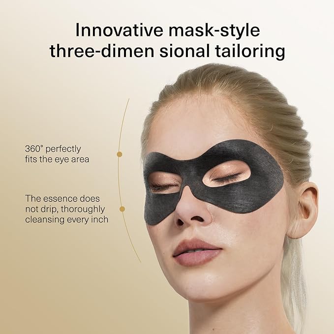 5 Pack Under Eye Patches 360° Fit, Full Coverage Eye Patch for Deep Cleansing, Moisturizing and Repairing, The Nemesis of Dark Circles, Night Rescue, Safe for Sensitive Skin, Travel Essentials