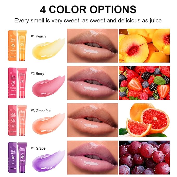 Lip Glowy Balm Hydrating Sleeping Lip Grape)