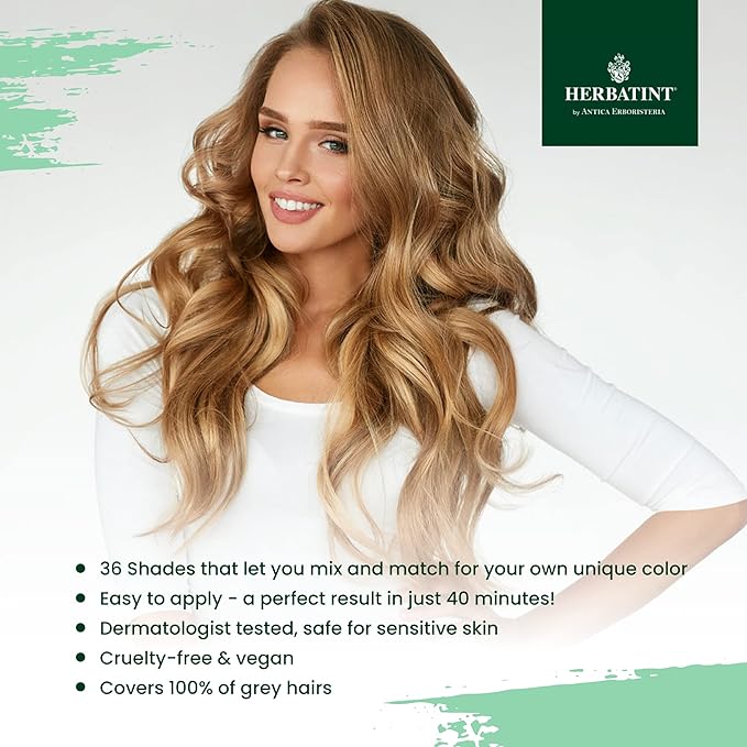 Herbatint Permanent Haircolor Gel, 10N