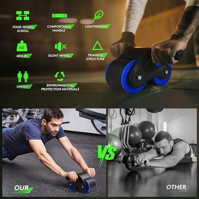 Automatic Rebound Abdominal Wheel 2023 New