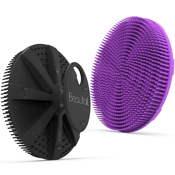 Silicone body scrubber 2 pack
