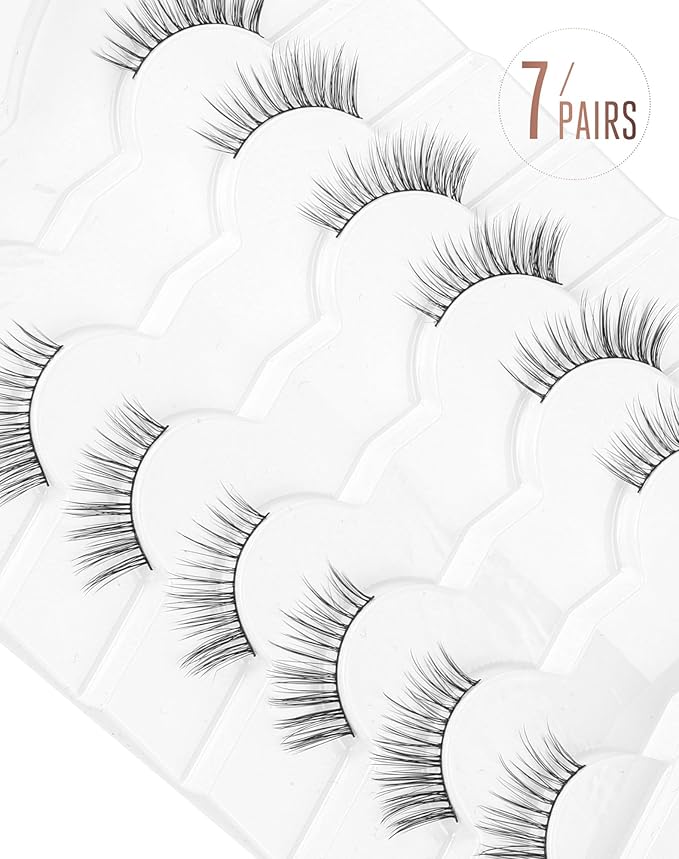 Onlyall Half Lashes Natural Half Eyelashes Wispy Corner Lashes C13