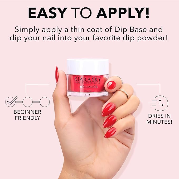 Kiara Sky Long Lasting Nail Dip Powder Pink Grapefruit Cosmo 1 oz