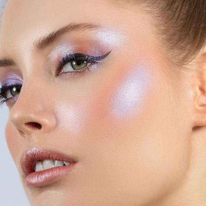 Boobeen Highlighter Makeup Palette, Long Lasting Glow Shimmer Radiant Glow