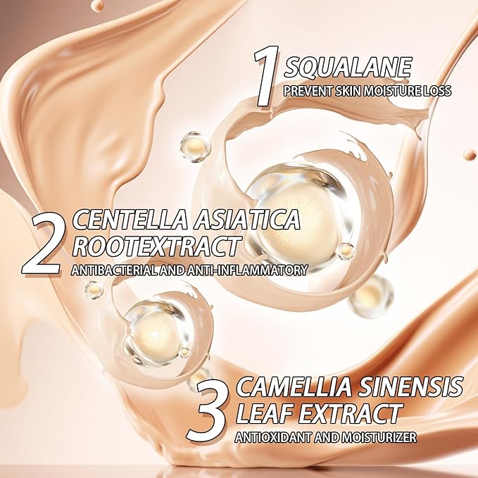 Concealer Moisturizing Gradient Foundation, Lightness Oil Control Long