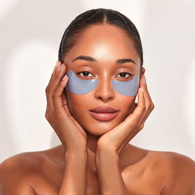 111SKIN Jetsetter Wallet Eye Mask Trio, Travel Set with Cryo De-Puffing, Rose Gold Illuminating & Celestial Black Diamond Masks, Reduces Puffiness & Fine Lines, 3-Pack