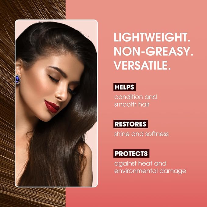 One n Only Argan Oil Hair Treatment - Lightweight & Hydrating Hair Oil for Natural, Wigs & Extensions - Shine Enhancing, Heat Protectant & Frizz Control (3.4 oz)