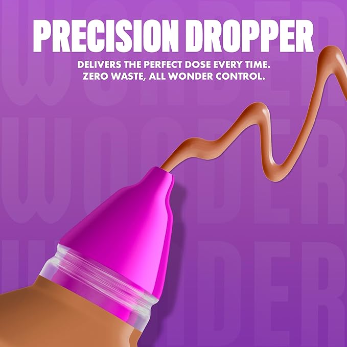 NYX PROFESSIONAL MAKEUP Make 'Em Wonder Liquid Foundation, 24HR Foundation Makeup With A Soft Matte Finish, Buildable Full Coverage - 30 Light Nutmeg